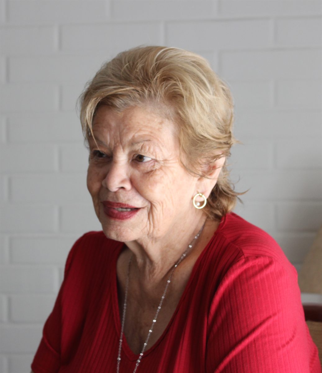 Retrato de Myrtha Ricci Padilla, voluntaria del Hospital de Peña Blanca