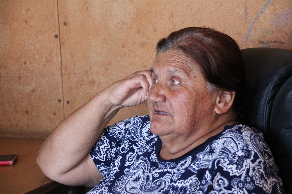 Retrato de Norma Mesina Pizarro, dirigente vecinal de Las Vegas en Villa Alemana
